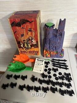 1964 Bats in Your Belfry Dracula Castle Halloween Game Box Works Mattel 60s The