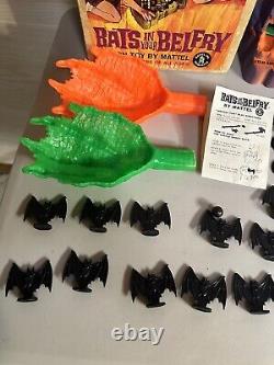 1964 Bats in Your Belfry Dracula Castle Halloween Game Box Works Mattel 60s The