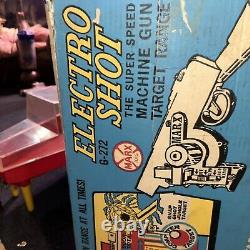 1964 Vintage Marx Electro Shot Target Shooting Gallery With Box