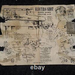 1964 Vintage Marx Electro Shot Target Shooting Gallery With Box