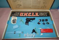 1965 A. C. Gilbert The Man From U. N. C. L. E. Spy Magic Tricks Rare
