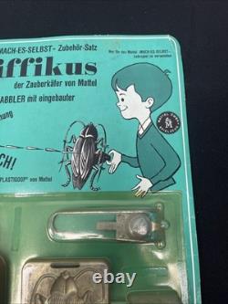 1967 Mattel Plastigoop GERMAN squirting Cockroach Factory Sealed Unpunched Card