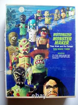 1967 Motorized Monster Maker by Topper Nice Box, Heater Works, Mostly Complete