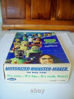 1967 Motorized Monster Maker by Topper Nice Box, Heater Works, Mostly Complete