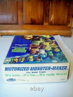 1967 Motorized Monster Maker by Topper Nice Box, Heater Works, Mostly Complete