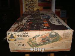 1970 TECHNOFIX NR. 330 TWIN TRAIN 100% COMPLETE & WORKING WithORIGINAL BOX