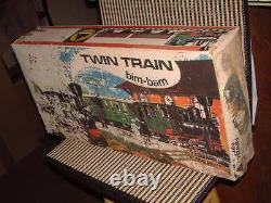 1970 TECHNOFIX NR. 330 TWIN TRAIN 100% COMPLETE & WORKING WithORIGINAL BOX