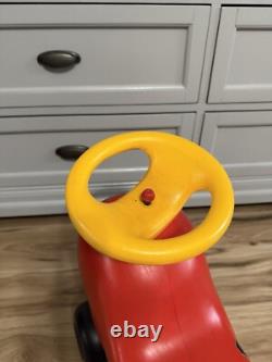 1970's Herbie Hauler Peanut AMF INCORPORATED Red Plastic Riding Toy Scooter Rare