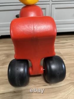 1970's Herbie Hauler Peanut AMF INCORPORATED Red Plastic Riding Toy Scooter Rare