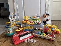 1970s & 1980s Vintage Toys by Fisher Price, Illco, Lite'n Learn, Playmates, etc