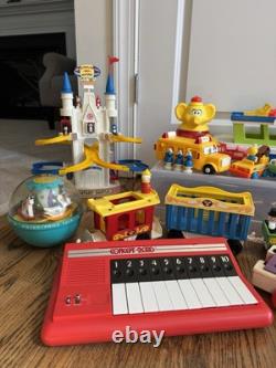 1970s & 1980s Vintage Toys by Fisher Price, Illco, Lite'n Learn, Playmates, etc