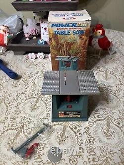 1971 Ideal Powermite Table Saw with Box / Parts Tested And Working