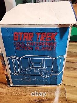 1974 Star Trek U. S. S. Enterprise Action Playset, With 4 Action Figures