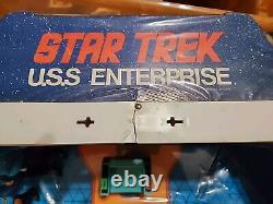 1974 Star Trek U. S. S. Enterprise Action Playset, With 4 Action Figures