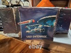 1974 Star Trek U. S. S. Enterprise Action Playset, With 4 Action Figures