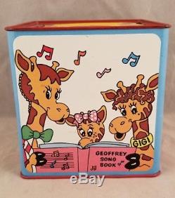 1975 Toys-r-us Geoffrey Pop Up In His Music Box Mattel Vintage Wind Up Mattel