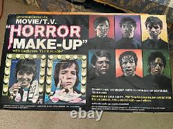 1976 Movie / TV HORROR Make Up Kit Pressman Monster Toy Incomplete