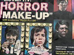 1976 Movie / TV HORROR Make Up Kit Pressman Monster Toy Incomplete