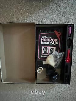 1976 Movie / TV HORROR Make Up Kit Pressman Monster Toy Incomplete