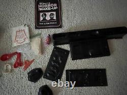 1976 Movie / TV HORROR Make Up Kit Pressman Monster Toy Incomplete