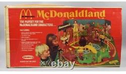1976 Vintage Remco McDonaldland Playset Complete Unused Contents