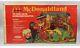 1976 Vintage Remco McDonaldland Playset Complete Unused Contents