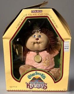 1983 1984 Vintage Cabbage Patch Koosas 4600 in Box Kids Doll toy 80's Children