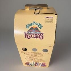 1983 1984 Vintage Cabbage Patch Koosas 4600 in Box Kids Doll toy 80's Children