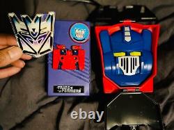 1984 Official TRANSFORMERS-DECEPTICON RADIO Vintage Rare HTF