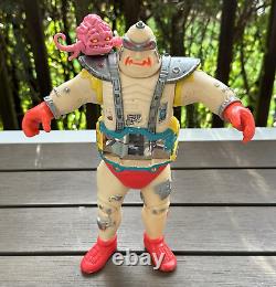 1991 Playmates Ninja Turtle TMNT Krang Android Body Action Figure Toy +Brain 11