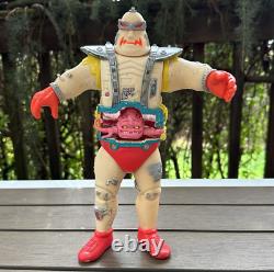 1991 Playmates Ninja Turtle TMNT Krang Android Body Action Figure Toy +Brain 11