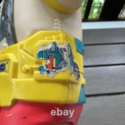 1991 Playmates Ninja Turtle TMNT Krang Android Body Action Figure Toy +Brain 11
