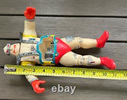 1991 Playmates Ninja Turtle TMNT Krang Android Body Action Figure Toy +Brain 11