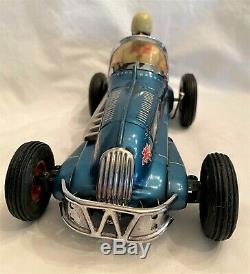 #21 Battery Operated Yonezawa Electro Special Midget Racer Blue Version