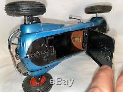 #21 Battery Operated Yonezawa Electro Special Midget Racer Blue Version