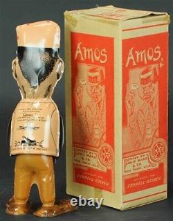 (2) Vintage 1920s Marx Amos N Andy Wind Up Toys with ORIGINAL BOXES PRISTINE