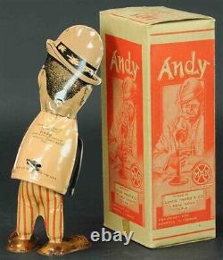 (2) Vintage 1920s Marx Amos N Andy Wind Up Toys with ORIGINAL BOXES PRISTINE