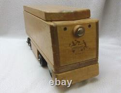 3 Large Wood COMMUNITY PLAYTHINGS, 1950's Train Cars Vintage