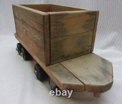 3 Large Wood COMMUNITY PLAYTHINGS, 1950's Train Cars Vintage