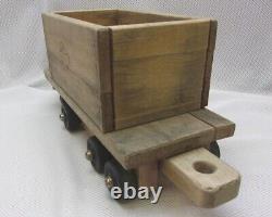 3 Large Wood COMMUNITY PLAYTHINGS, 1950's Train Cars Vintage