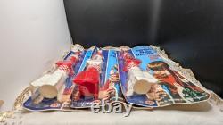 3 NOS Processed Plastics USAF Surface To Air Missile Spring Loaded Rocket #920