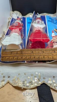 3 NOS Processed Plastics USAF Surface To Air Missile Spring Loaded Rocket #920