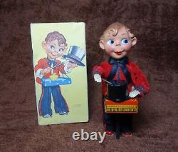 60s Magician Boy Vintage Tin Wind Up Toy West Germany