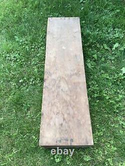 8 Player Antique Victorian Wooden Croquet Set W Wickets & Orig Storage Crate