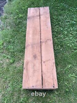 8 Player Antique Victorian Wooden Croquet Set W Wickets & Orig Storage Crate