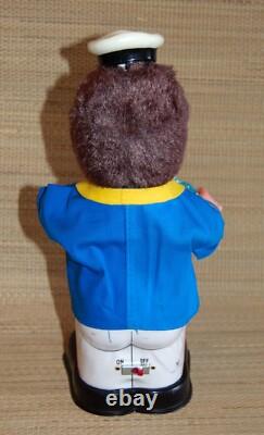 AMICO Captain Blushwell Vintage 1950s Battery Operated Toy Japan WORKS with Box
