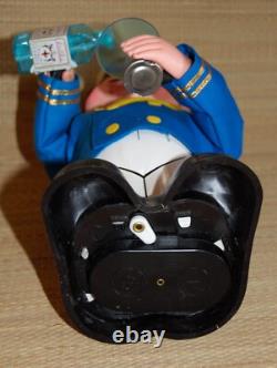 AMICO Captain Blushwell Vintage 1950s Battery Operated Toy Japan WORKS with Box