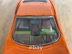 ASAKUSA Japanese Battery Powered 1967 LAMBORGHINI MIURA Vintage Toy Working