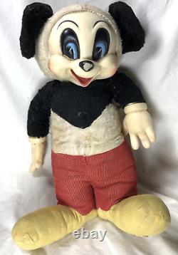 Andy Panda Doll Rubber Face Ideal Toy U. S. A. 1950s RARE Sold by Original Owner