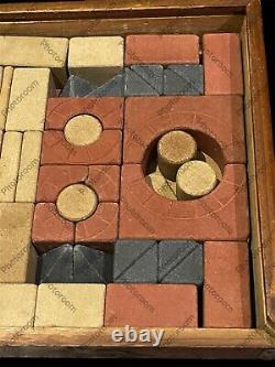 Antique 1904 German Richters Anchor Blocks No. 5A Complete Original Instructions
